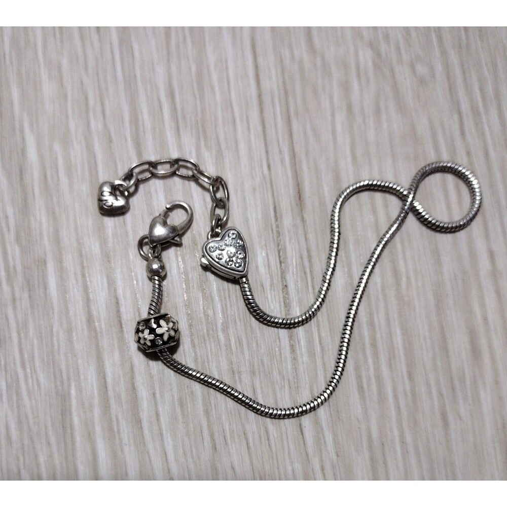BRIGHTON - Floral Charm - Ankle Bracelet - Vintage